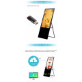 Split screen playing Remote control with CMS Android wifi 43inch digital signage